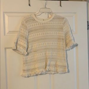Boho knit top